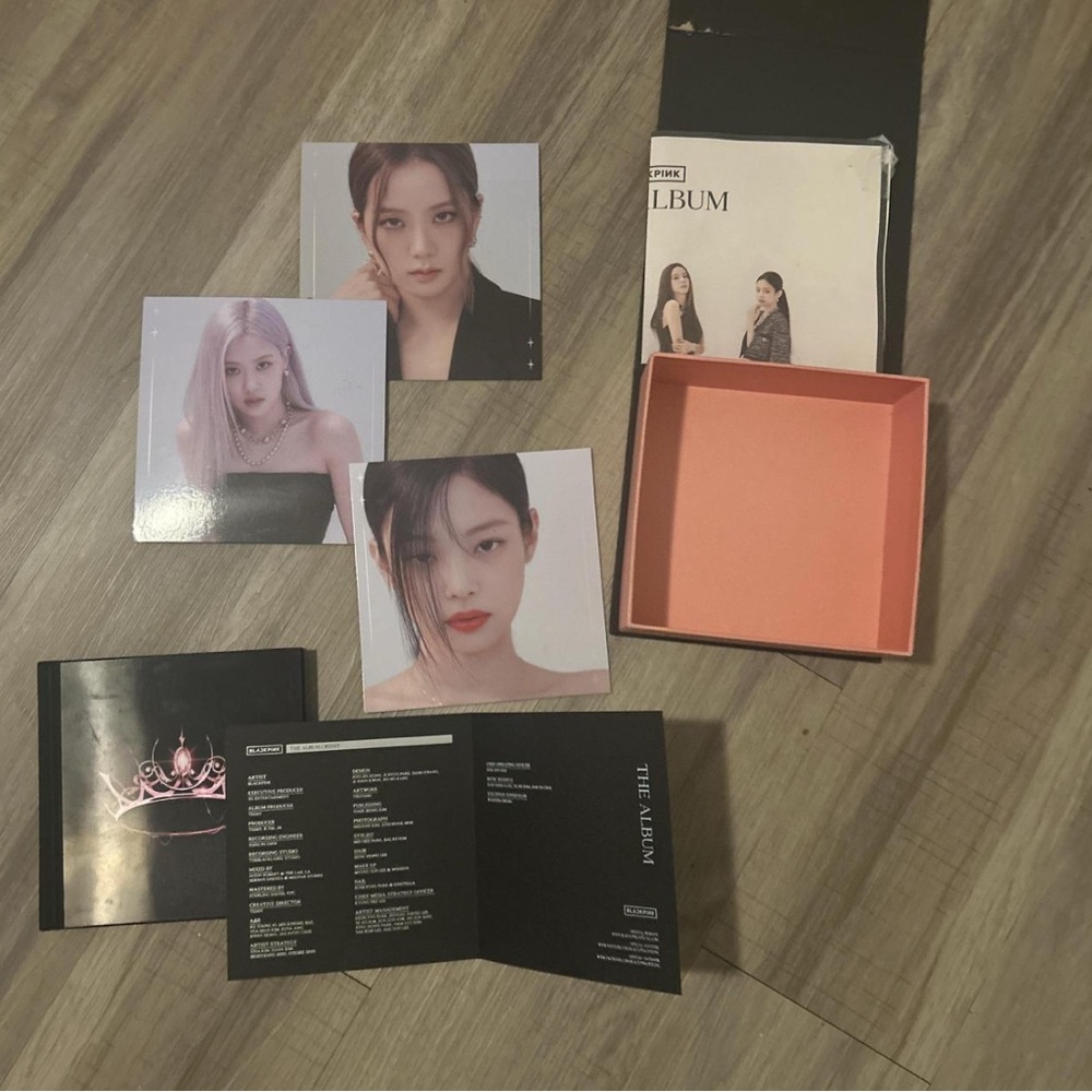 Blackpink Album with Photocards